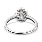 Cubic Zirconia Ring in Platinum Overlay Sterling Silver 1.32 Ct._7074125_4