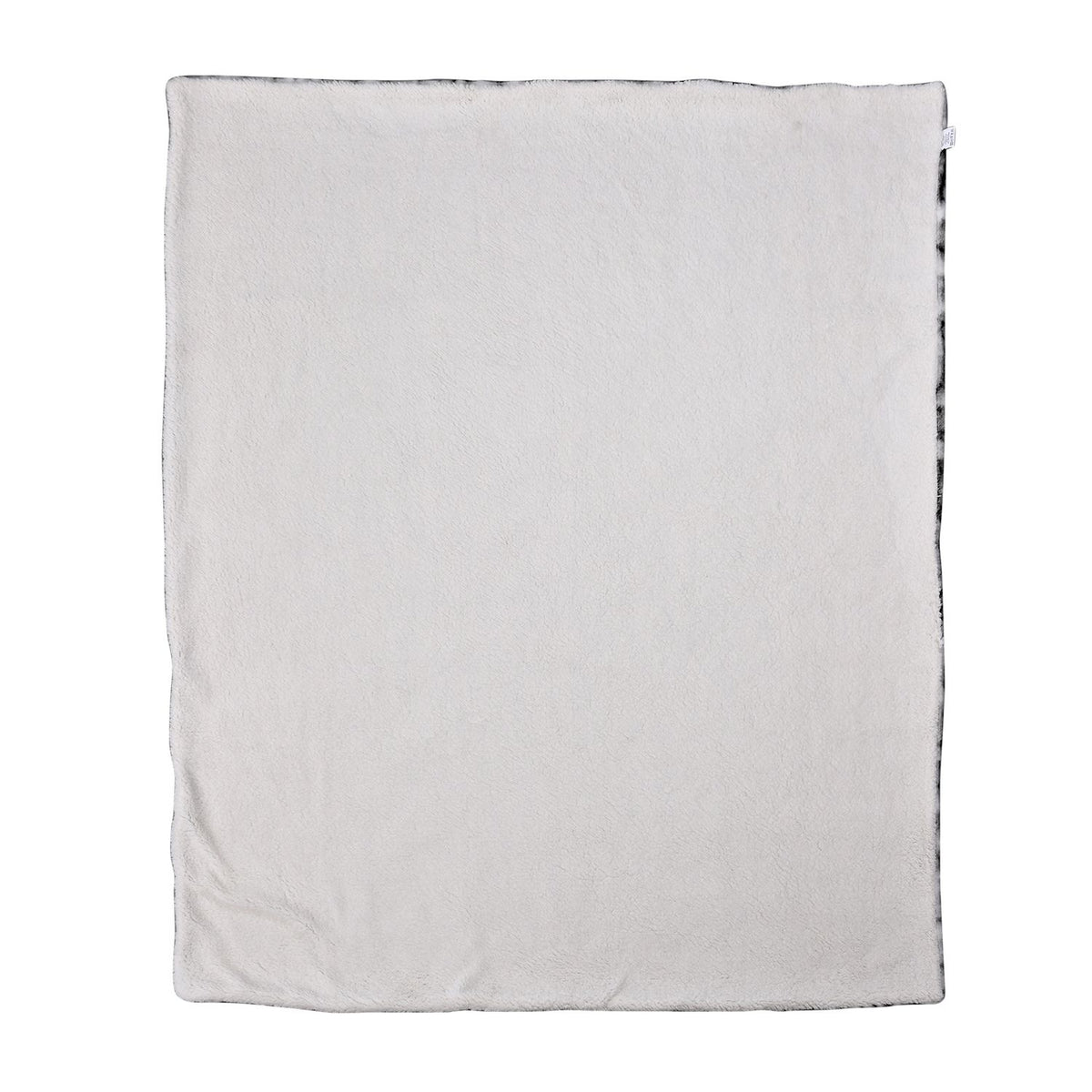 Super Soft Faux Chinchilla Fur Double Layer Blanket with Sherpa Lining - WhiteÂ  7133372 2
