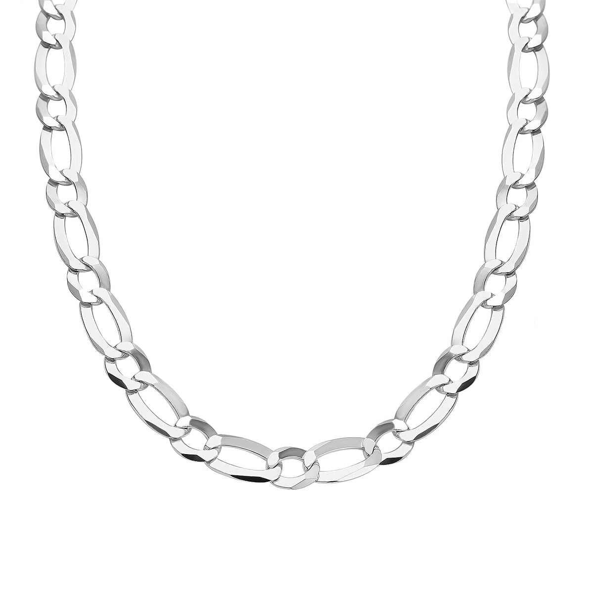 Vicenza Closeout - Sterling Silver Figaro Necklace (Size - 20), Silver Wt. 32 Gms 7148719 0