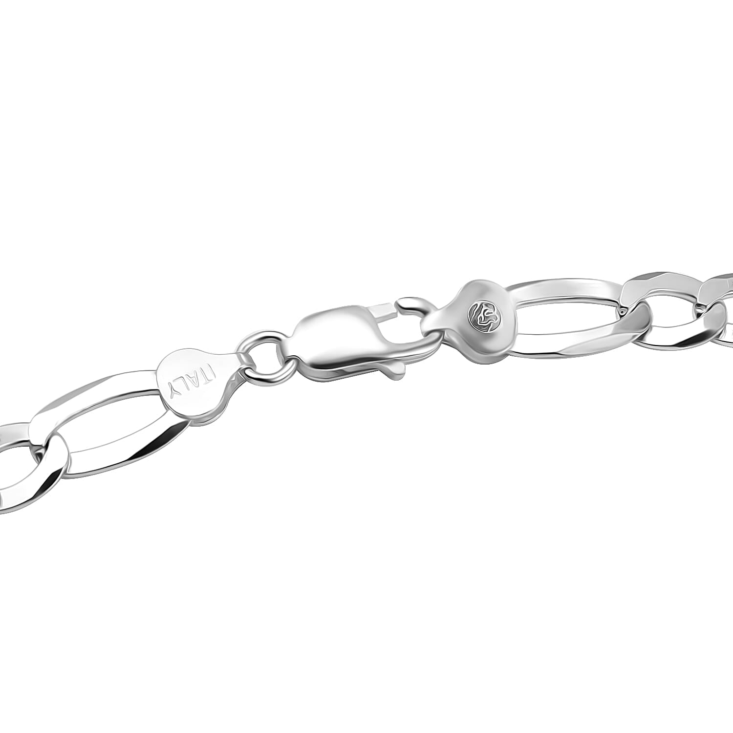 Vicenza Closeout - Sterling Silver Figaro Necklace (Size - 20), Silver Wt. 32 Gms 7148719 3