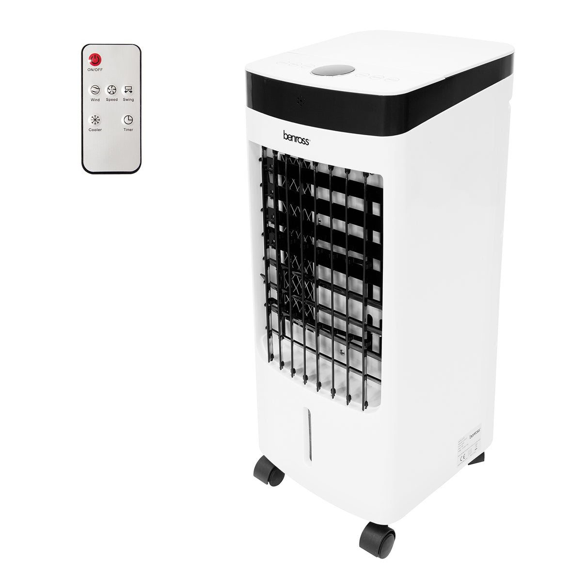 2 in 1 Digital Air Cooler with Remote (Size 24x58 cm) - White 7153199 1