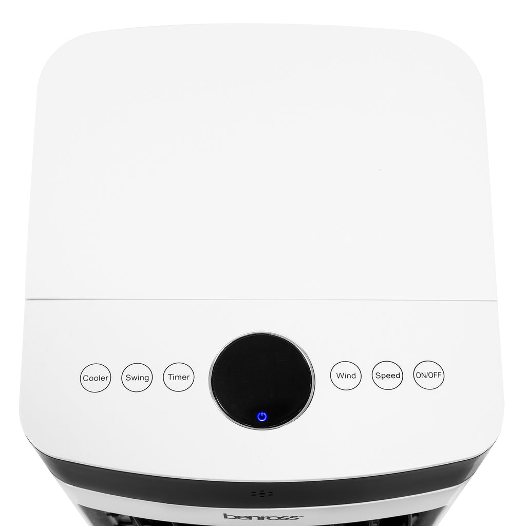 2 in 1 Digital Air Cooler with Remote (Size 24x58 cm) - White_7153199_7