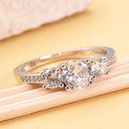 Simulated Diamond Ring in Rhodium Overlay Sterling Silver_7153440_1