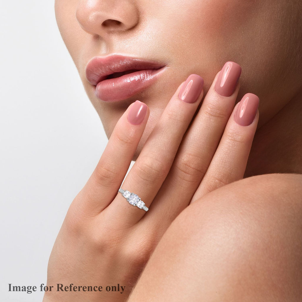 Simulated Diamond Ring in Rhodium Overlay Sterling Silver_7153440_2