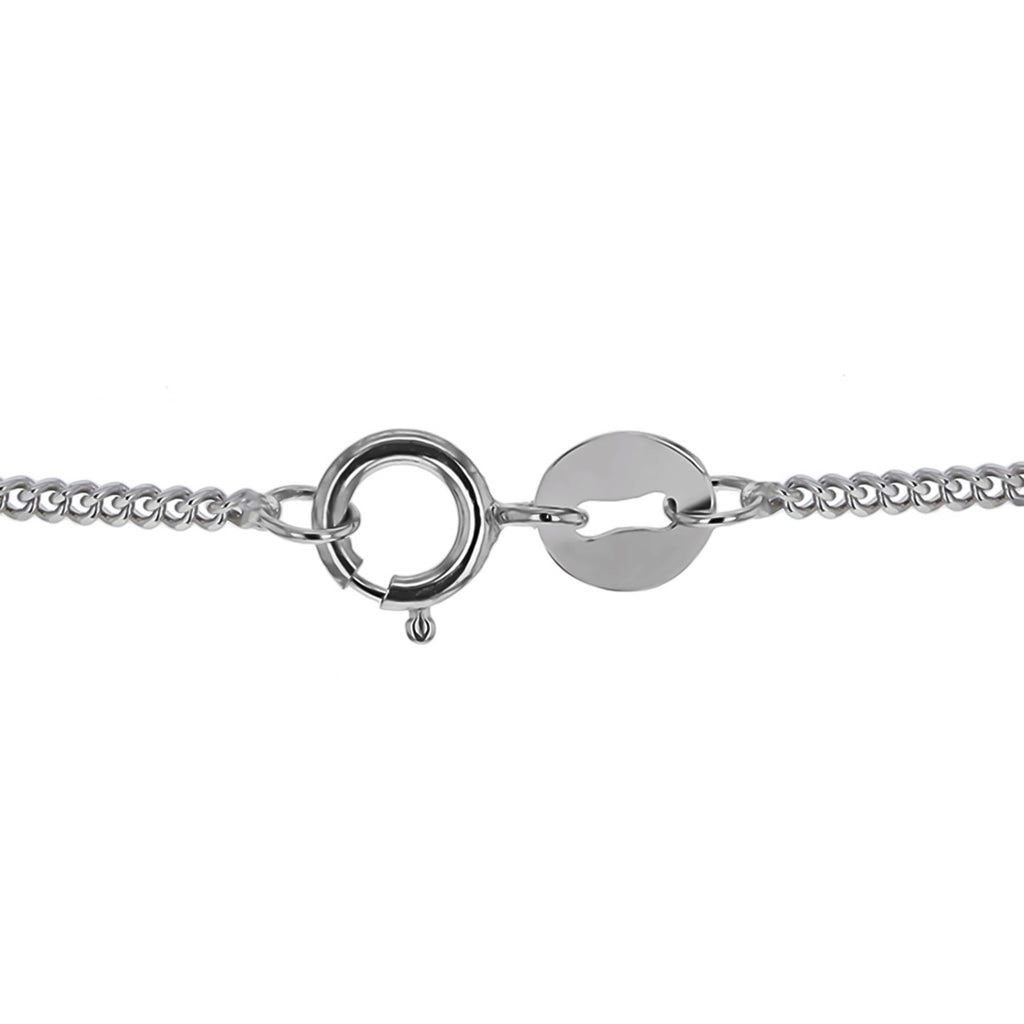 950 Platinum Diamond Cut Curb Chain 16 Inch with Supreme Finish_7167674_2