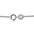 950 Platinum Diamond Cut Curb Chain 16 Inch with Supreme Finish_7167674_2