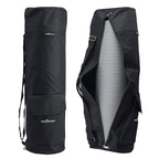 Soul Smart Solid Yoga Bag With Shoulder Strap (Size-70x20) Black