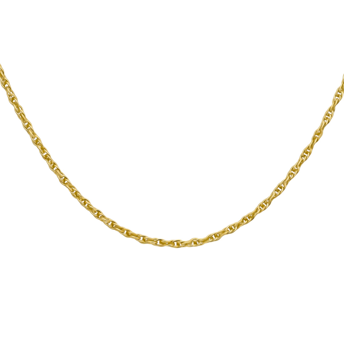 9K Yellow Gold Prince Of Wales Chain 16 Inch 7190311 0