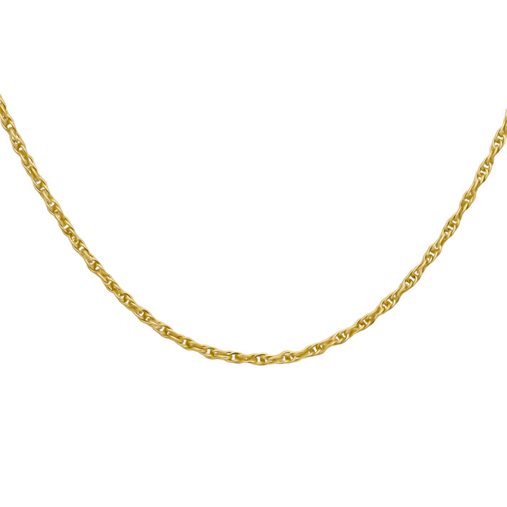 9K Yellow Gold Prince Of Wales Chain 16 Inch 7190311 2