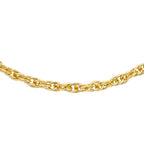9K Yellow Gold Prince Of Wales Chain (Size - 16) with Spring Ring clasp