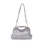 Chic Silhouette Shoulder Bag - Silver_7208865