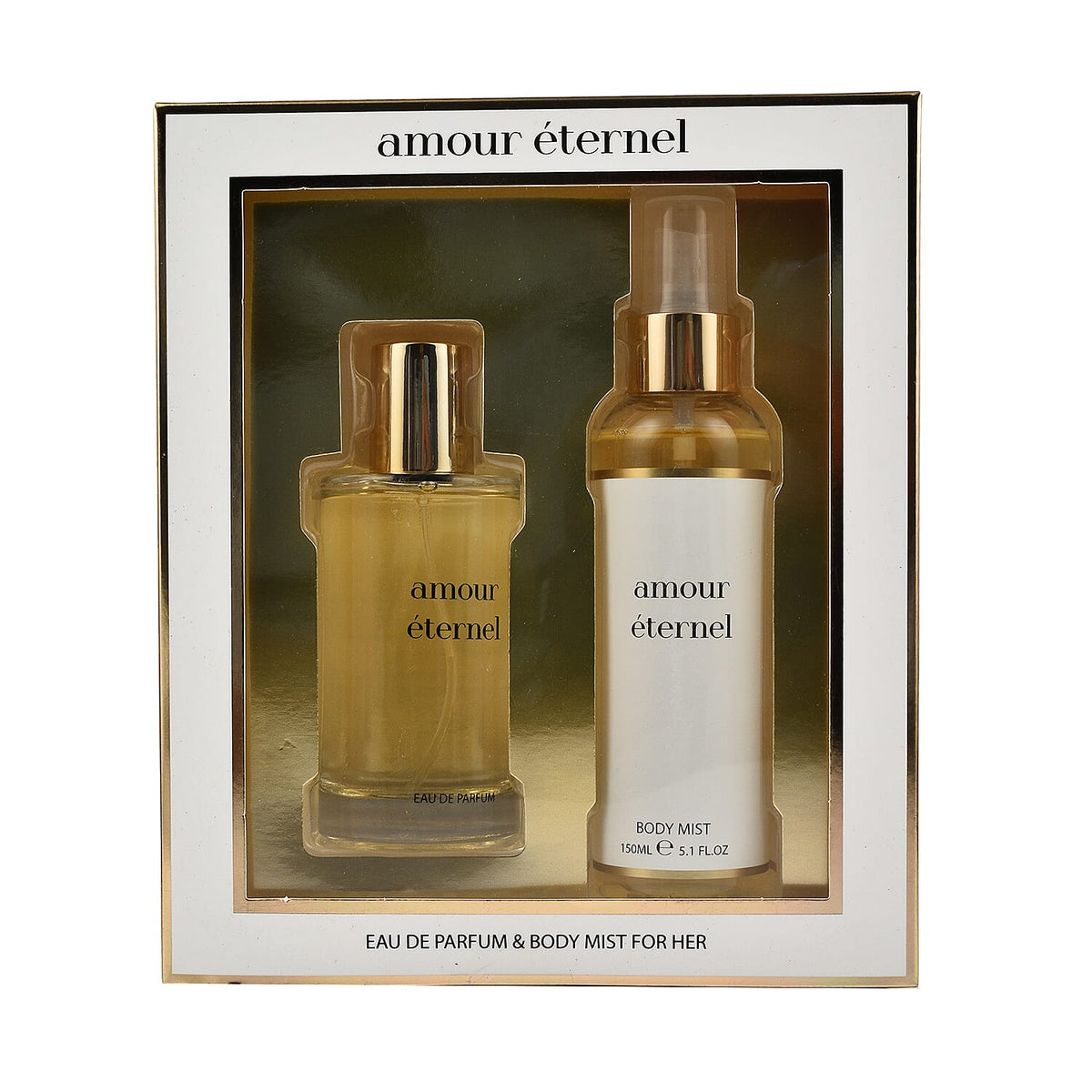 MEGA DEAL - Amour Eternel Eau de Parfum (100ml) &amp; Body Mist (150ml) Gift Set 7210977 5