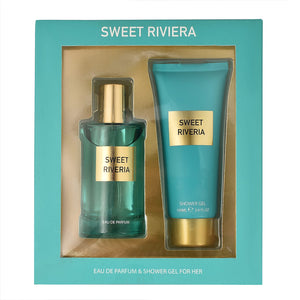 Laurelle 2 Piece Set - Sweet Riviera Eau de Parfum & Shower Gel - 100ml each