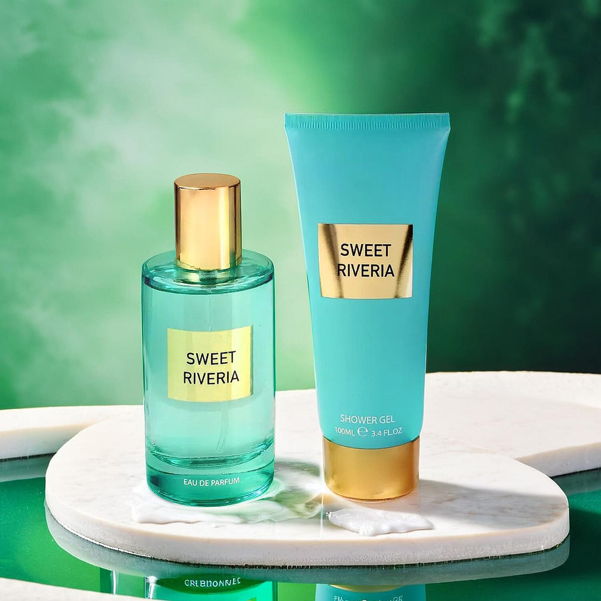Laurelle 2 Piece Set - Sweet Riviera Eau de Parfum &amp; Shower Gel - 100ml each 7210980 1