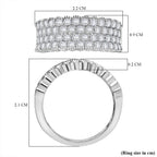 NY Close Out 14K White Gold Diamond (VS-SI-G-H) Ring 1.50 Ct.