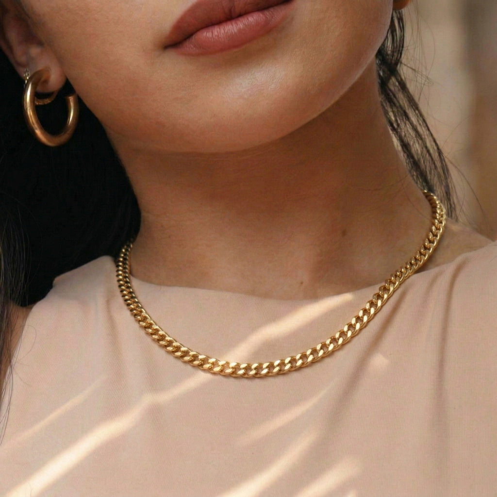 9K Yellow Gold  Chain (Size - 18),  Gold Wt. 15 Gms_7254580_2