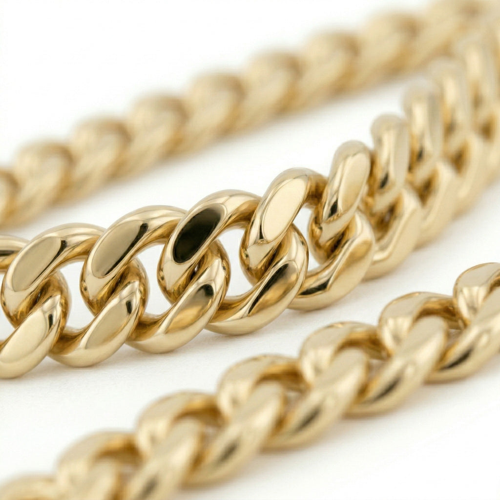 9K Yellow Gold  Chain (Size - 18),  Gold Wt. 15 Gms_7254580_3