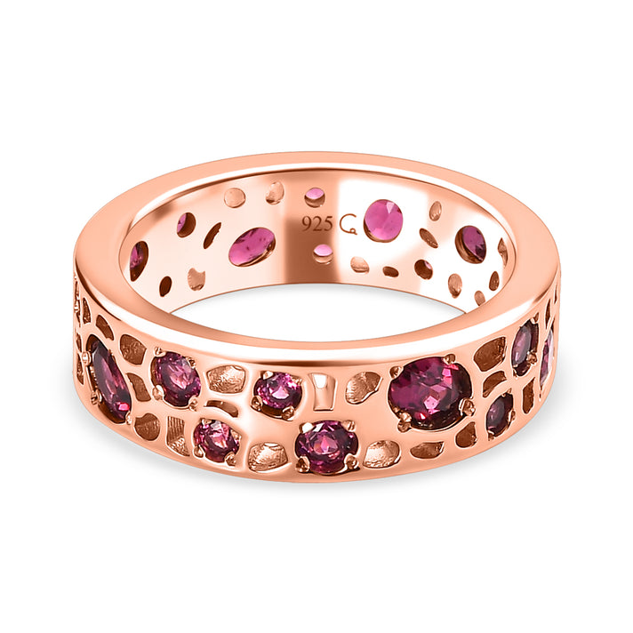 RACHEL GALLEY - Rhodolite Garnet Ring in 18K Vermeil Rose Gold Plated Sterling Silver 2.55 Ct, 7254921 1