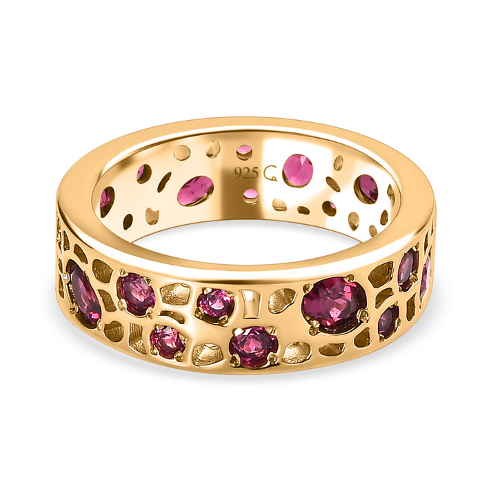 RACHEL GALLEY - Rhodolite Garnet Ring in 18K Vermeil Yellow Gold Plated Sterling Silver 2.55 Ct, 7254928 1