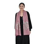 Stylish Sequin Water Drop Pattern Scarf (Size 176x73 cm) - Blush_7257344_1