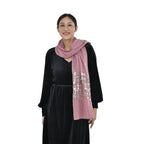 Stylish Sequin Water Drop Pattern Scarf (Size 176x73 cm) - Blush_7257344_2