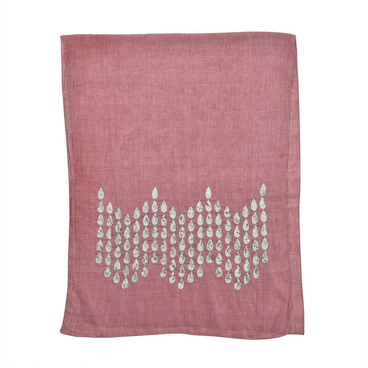 Stylish Sequin Water Drop Pattern Scarf V32535863 5