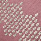 Stylish Sequin Water Drop Pattern Scarf (Size 176x73 cm) - Blush_7257344_5