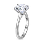 950 Platinum Moissanite Solitaire Ring 3.57 Ct._7259174_3