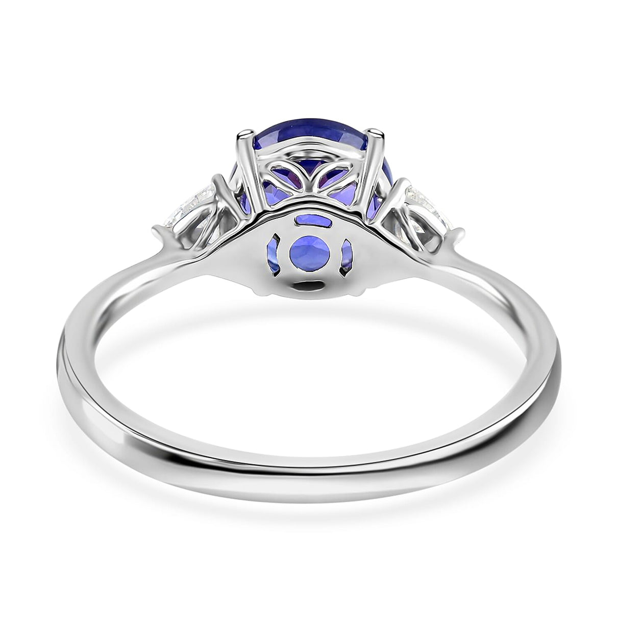 Certified and Appraised RHAPSODY 950 Platinum 2.10 Ct AAAA Tanzanite and Diamond VS-EF Solitaire Engagement Ring, Platinum 3.84 grams 7262146 4