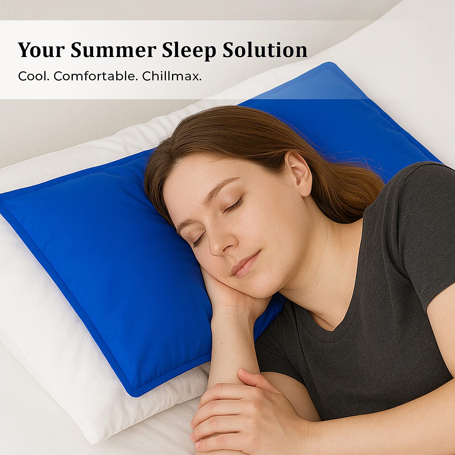 Homesmart Chillmax Cooling Pillow - Blue 7263464 3