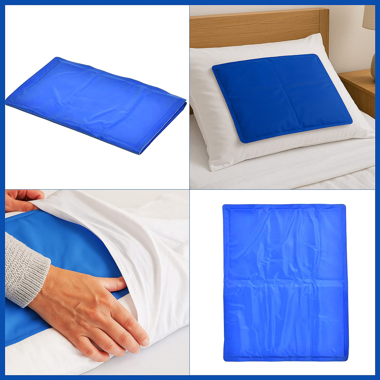 Homesmart Chillmax Cooling Pillow - Blue 7263464 7