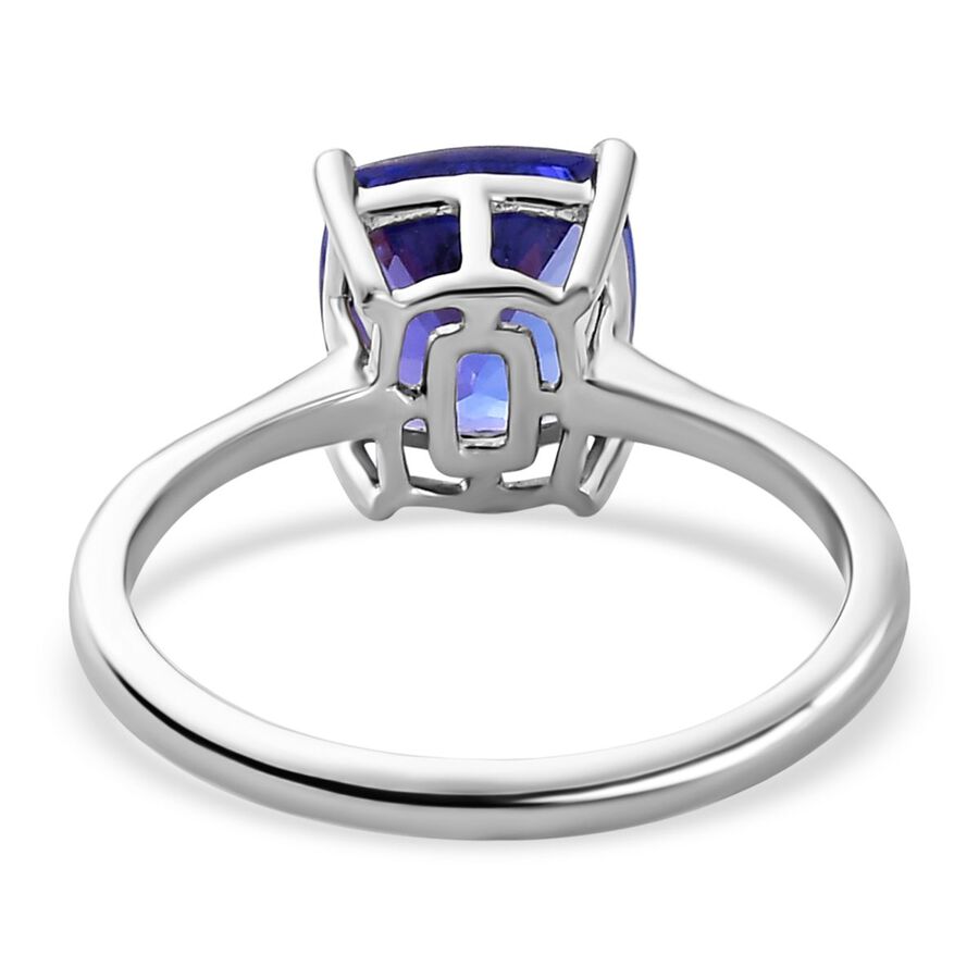 900 White Platinum AAA Tanzanite Solitaire Engagement Ring 2.75 Ct 7273034 5