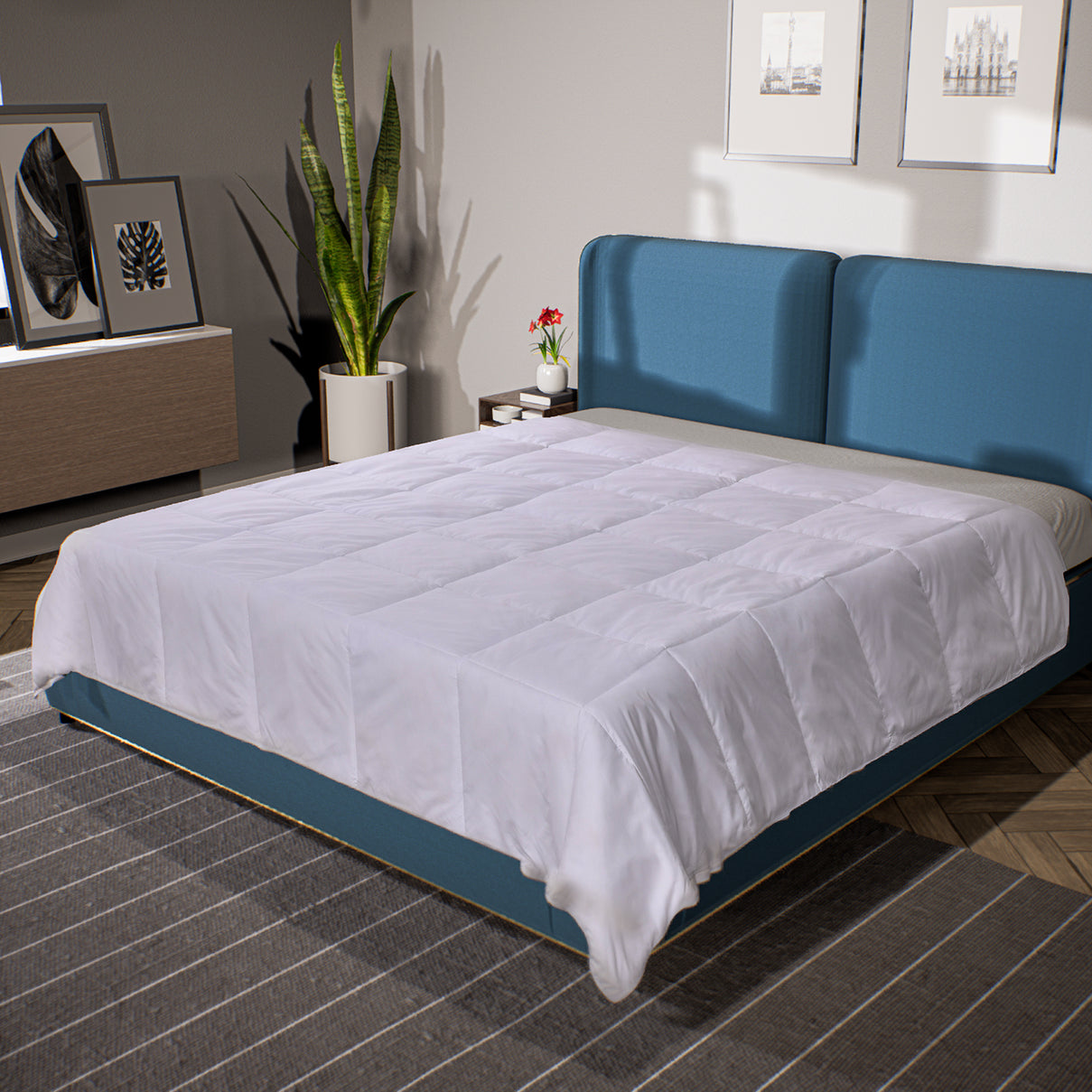 Wool Patterned Comforter and Duvet 7272338 0