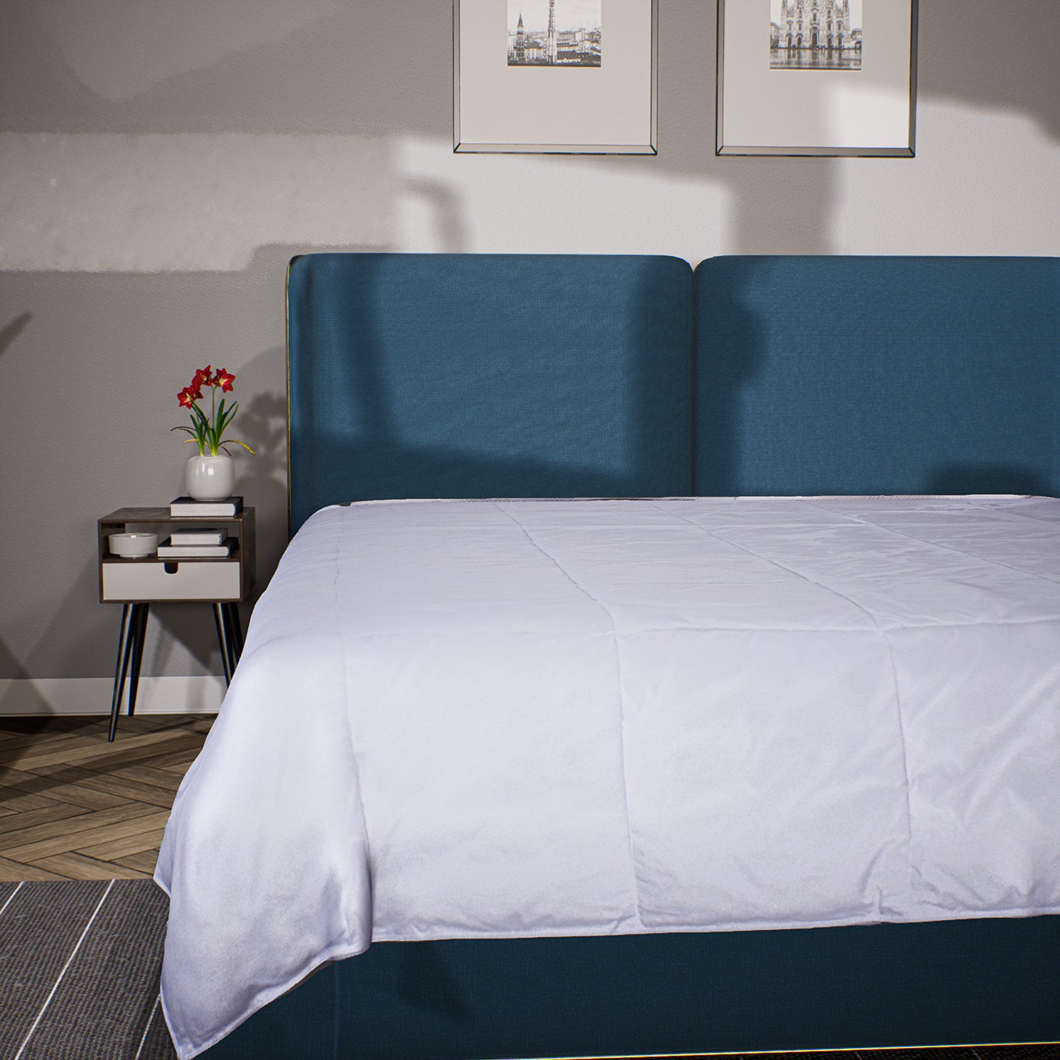 Wool Patterned Comforter and Duvet 7272338 3
