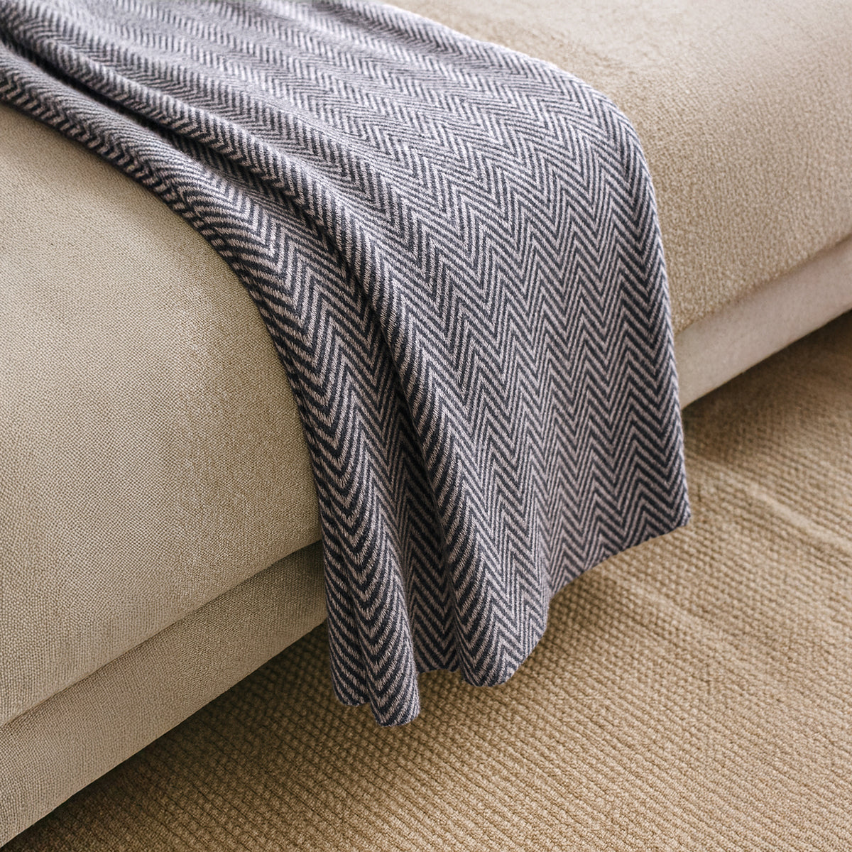 Cashmere 75% Wool and 25% Silk Blanket (Size 260x140 cm) 7272645 0