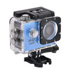 Multi-Purpose 30M Waterproof Camera 5MP, Camcorder 1080P, Motion Detection Dashcam - Blue_7273512