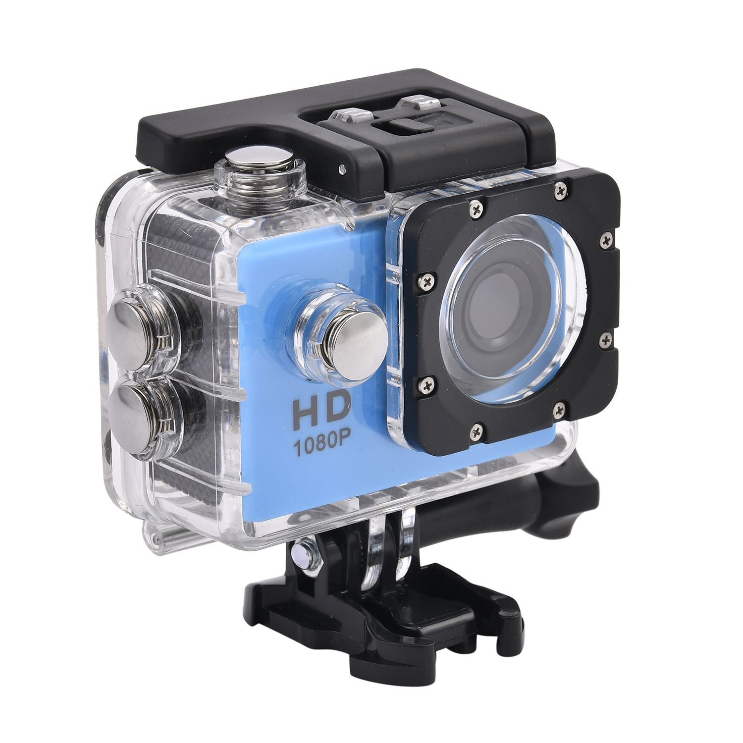 Multi-Purpose 30M Waterproof Camera 5MP, Camcorder 1080P, Motion Detection Dashcam - Blue 7273512 0