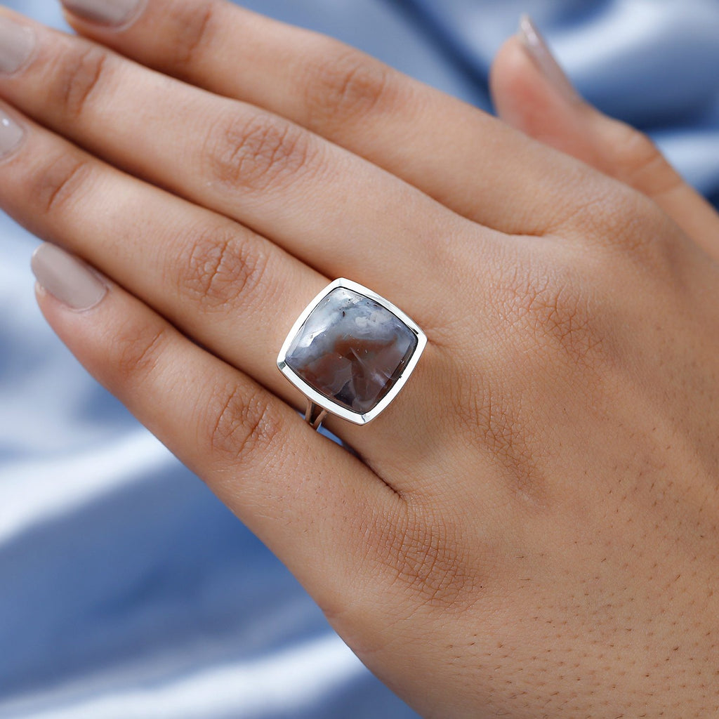 Zimbaprase Solitaire Ring in Platinum Overlay Sterling Silver 11.00 Ct._7276499_2