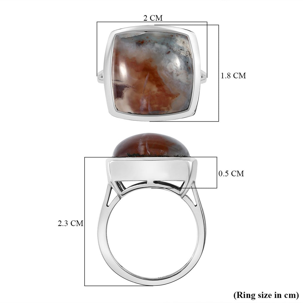 Zimbaprase Solitaire Ring in Platinum Overlay Sterling Silver 11.00 Ct._7276499_5