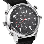 Time Berlin Camera Watch - with Camera and Microphone, 4GB Internal Memory in Stainless Steel - Black strap_7281093_2