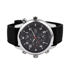 Time Berlin Camera Watch - with Camera and Microphone, 4GB Internal Memory in Stainless Steel - Black strap_7281093_3