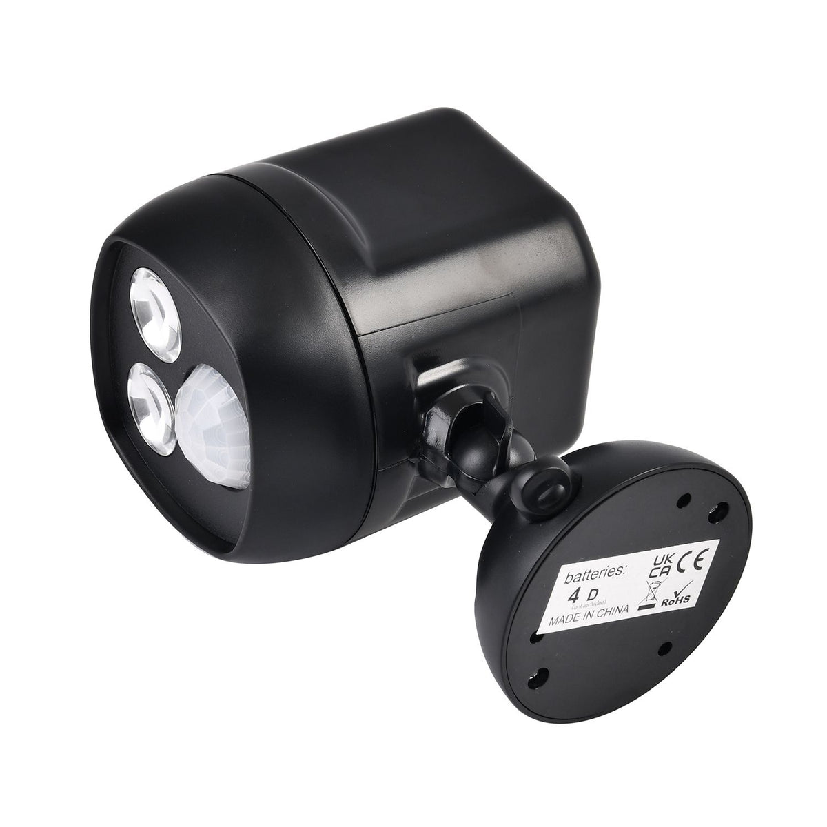 Wireless Super Bright Motion Sensor Security Spotlight (Size 16x10x9 cm) - Black 7282582 4