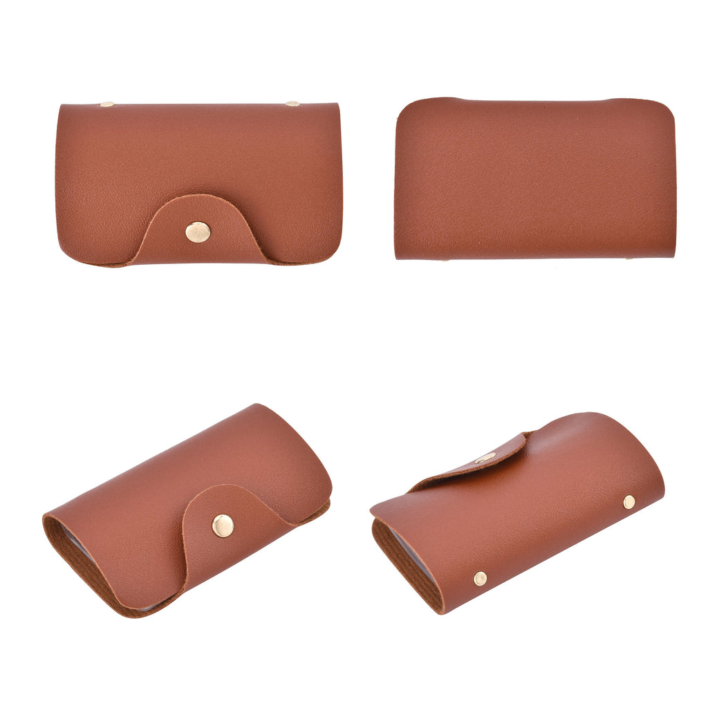 One Time Close Out Deal- Set of 4 - Tote Bag with Handle Drop, Card Holder, Crossbody and Clutch Bag with Long Strap - Tan_7302429_6