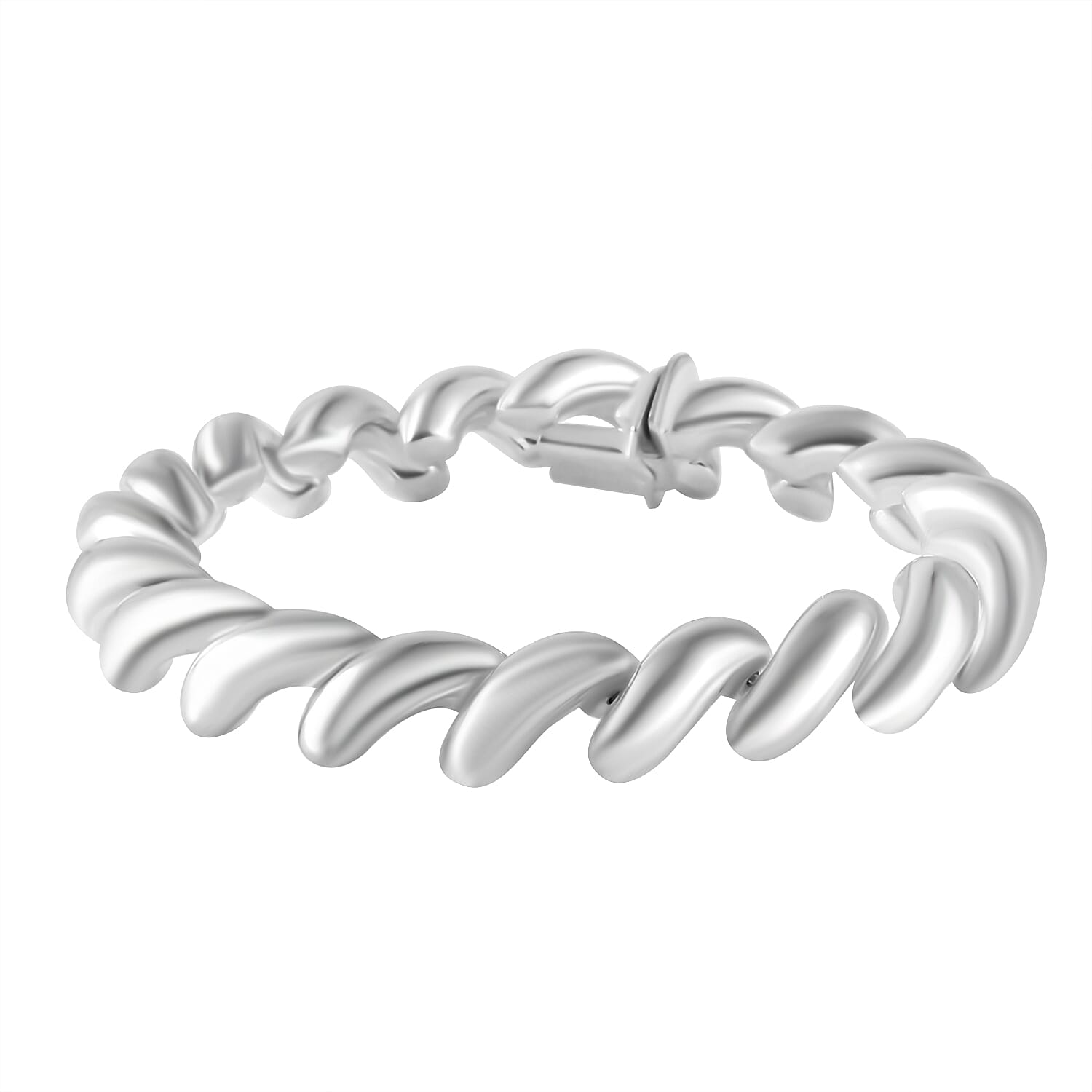 Sterling Silver Large San Marco Bracelet 7.5 Inch 7315080 0