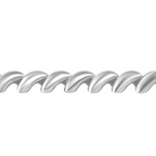 Sterling Silver Bracelet (Size - 7.5),  Silver Wt. 26.2 Gms