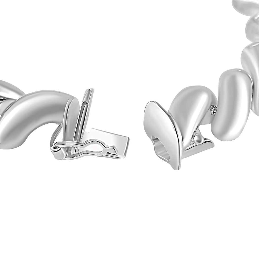 Sterling Silver Bracelet (Size - 7.5),  Silver Wt. 26.2 Gms