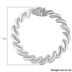 Sterling Silver Bracelet (Size - 7.5),  Silver Wt. 26.2 Gms