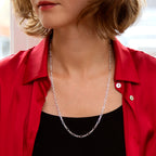 Sterling Silver Chain (Size - 24),  Silver Wt. 15.2 Gms_7315289_1