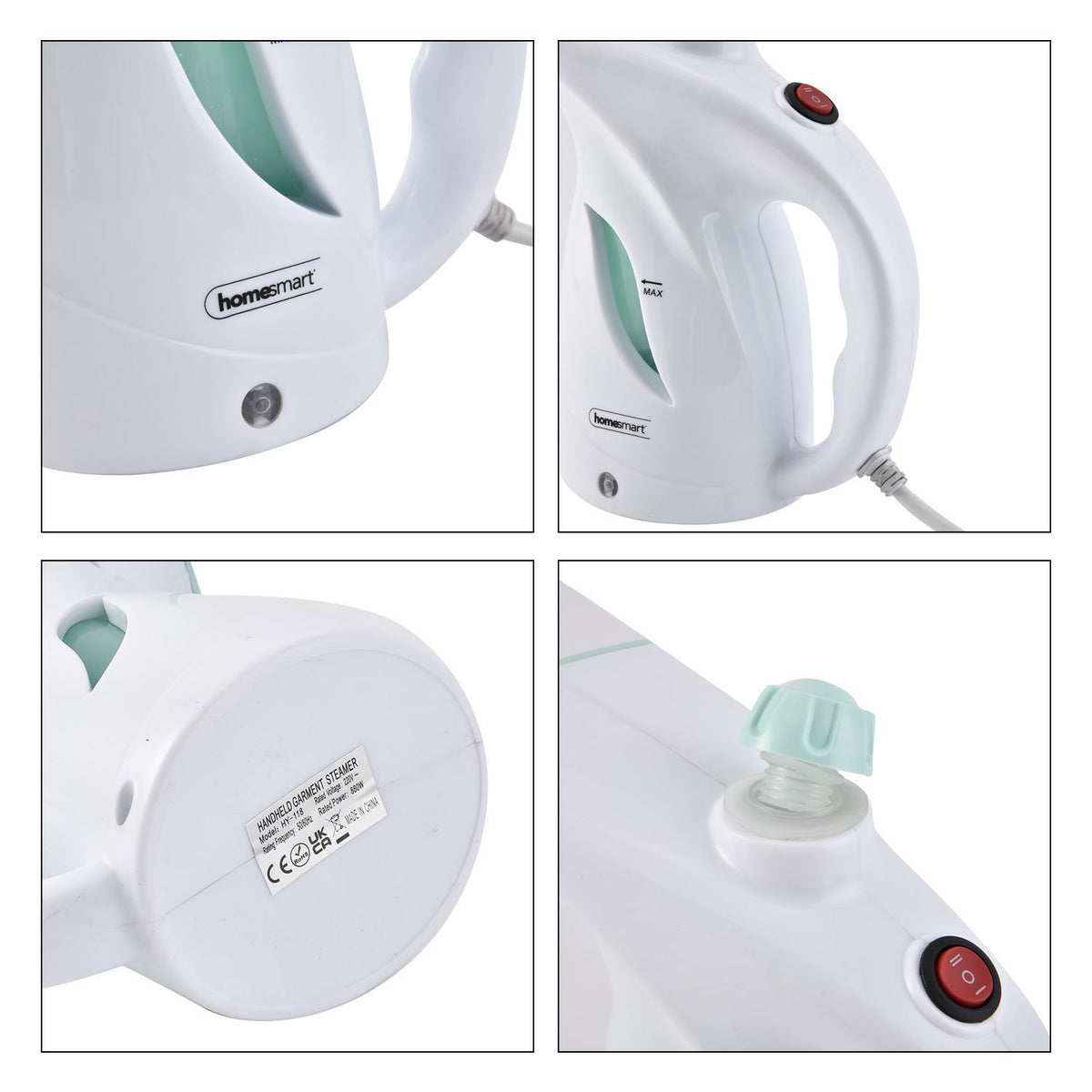 Homesmart - Garment Steamer with Two Attachments 7315320 6