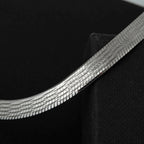 Rhodium Overlay Sterling Silver NecklaceE (Size - 17),  Silver Wt. 19.5 Gms